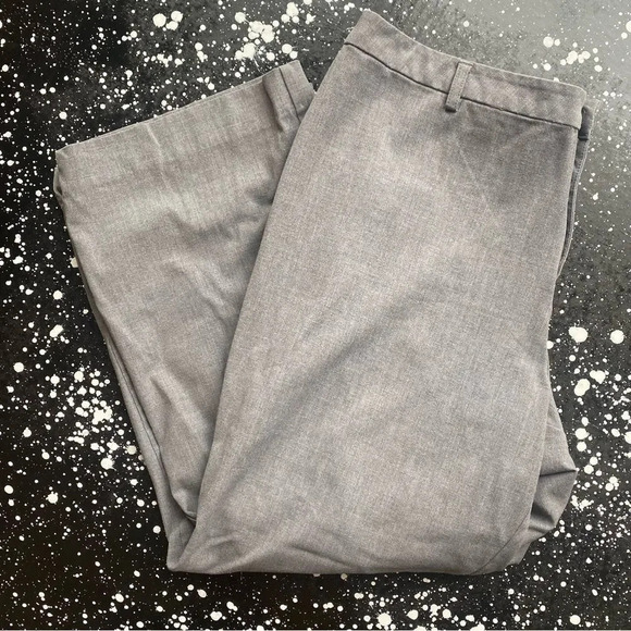 ⭐️3 for $20 Sale‼️ Vintage Old Navy Gray Stretch Slacks 👩‍💼 - Picture 1 of 3